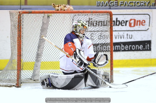 2014-12-07 Hockey Milano Rossoblu U12-Real Torino 0348 Lorenzo Serloreti